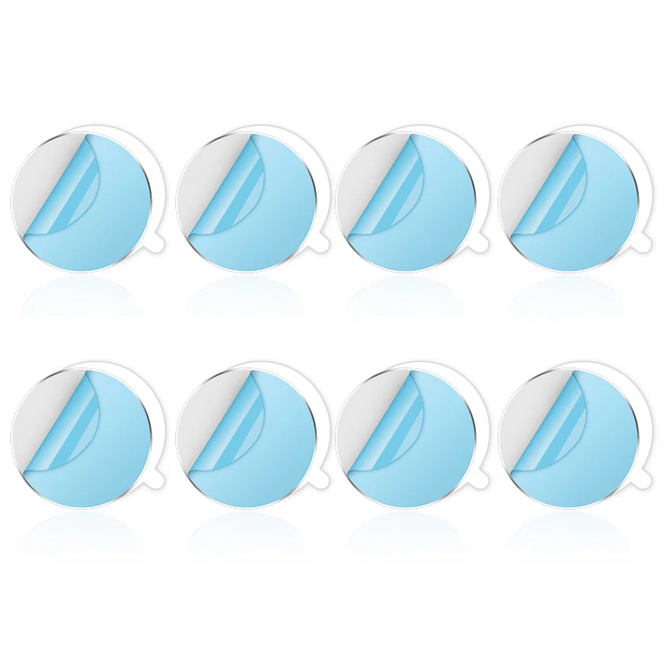 Metal Plate Disk iron Sheet For Xiaomi Magnet Mobile Cell Phone Holder For Magnetic Car Air Vent Mount Phone Stand Mount Support - Цвет: 8Round