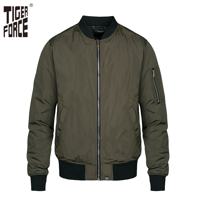 Мужская куртка-бомбер Tiger Force модная камуфляжная ветровка в стиле милитари