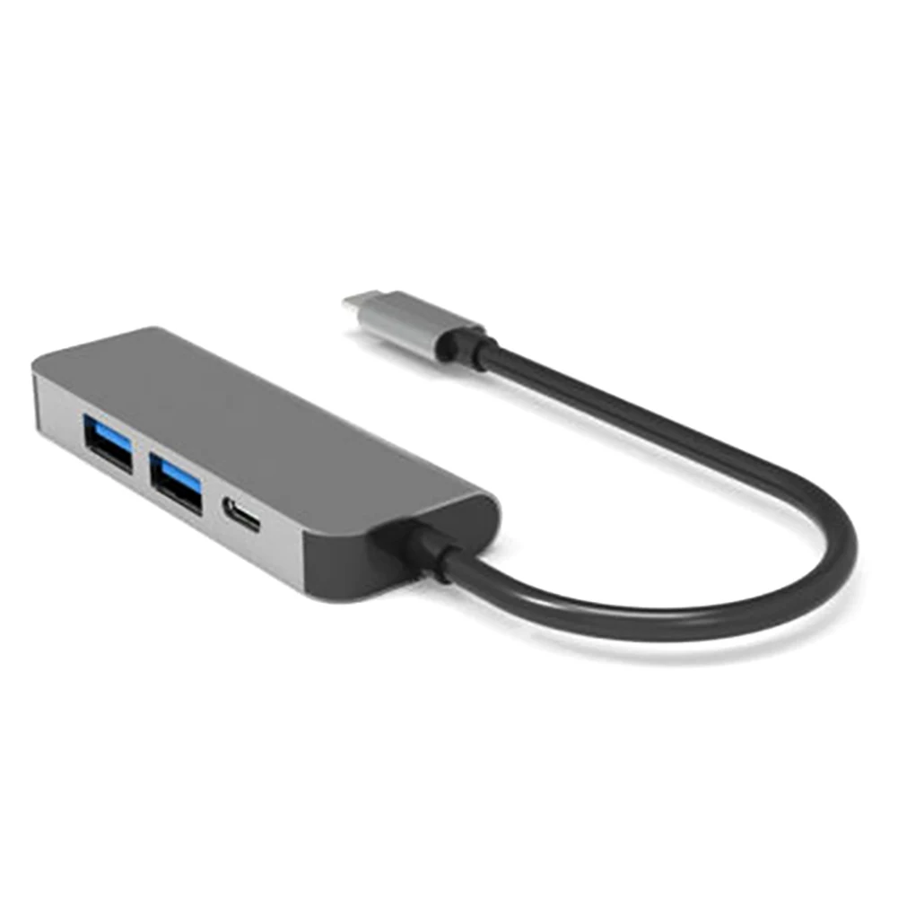 USB C концентратор типа C в HDMI конвертер Thunderbolt3 USB 3,0 концентратор адаптер USB-C 3,1 сплиттер 4 порта концентратор для док-станции Macbookpro