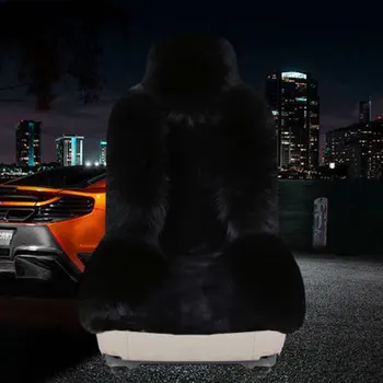 

Auto Seat Cushion Seat Protector Cushion Universal Car Seat Cushion Health Care Pad Mat Long Wool Fur Sheepskin Comfortable
