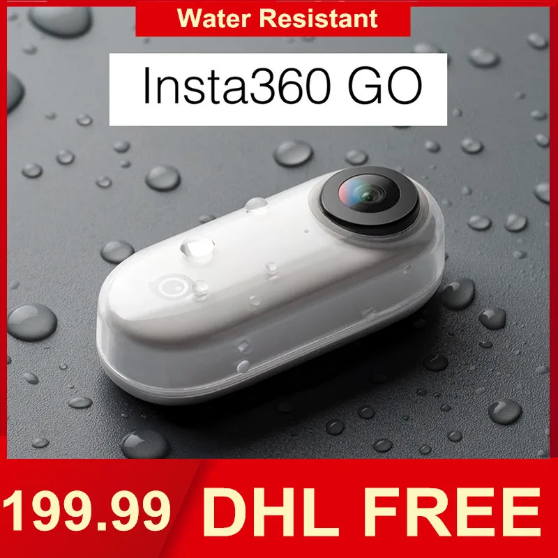 

Insta360 GO Action Camera AI auto editing Stabilized Camera Splashprooof FlowState Stabilization Cam PK Gopro hero 6 7