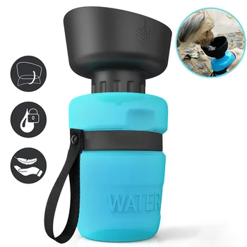 

Travel Puppy Cat Drinking Bowl Portable Pet Dog Water Bottle For Small Large Dogs Outdoor Pet Water Dispenser Feeder