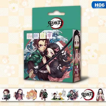 

1 Pcs 1.5 Cm Japanese Anime Demon Slayer Washi Tape DIY Cartoon Adhesive Tape Scrapbooking Label Stickers Masking Tape