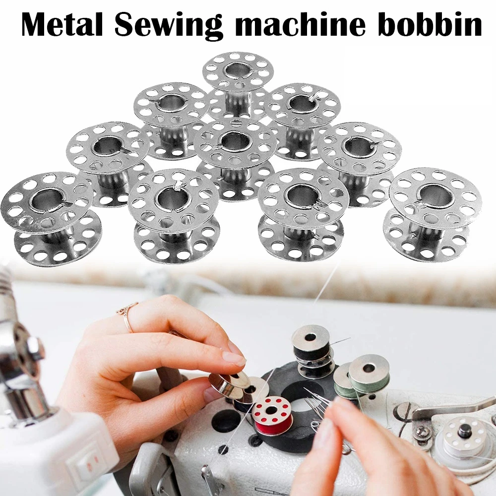 10 Pcs Sewing Machine Bobbin Iron Bobbin Old Sewing Machine Bobbin Empty Coils Home Sewing Machine Accessories Sewing Tool Sewing Tools Accessory Aliexpress