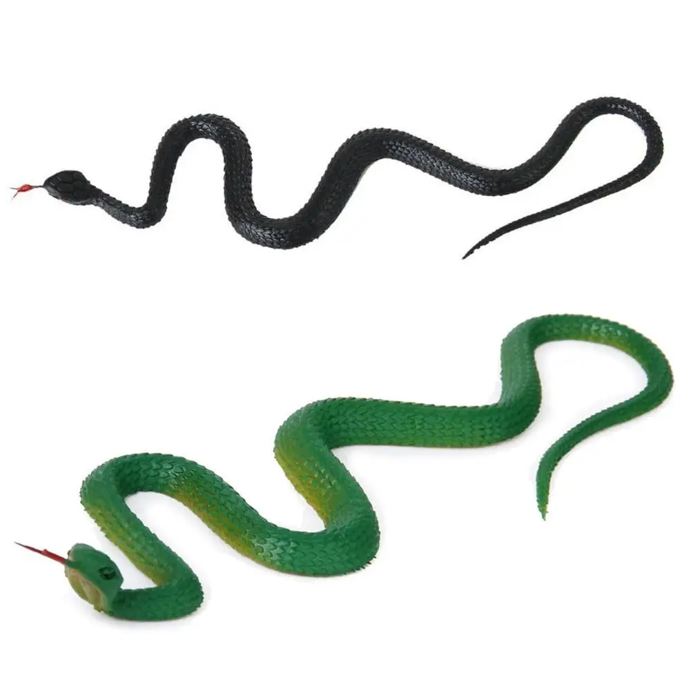 

Funny Trick Scary Emulational Lifelike Snake Animal Fake April Fool's Day Toy Party Halloween Play Tricks gag toys for children