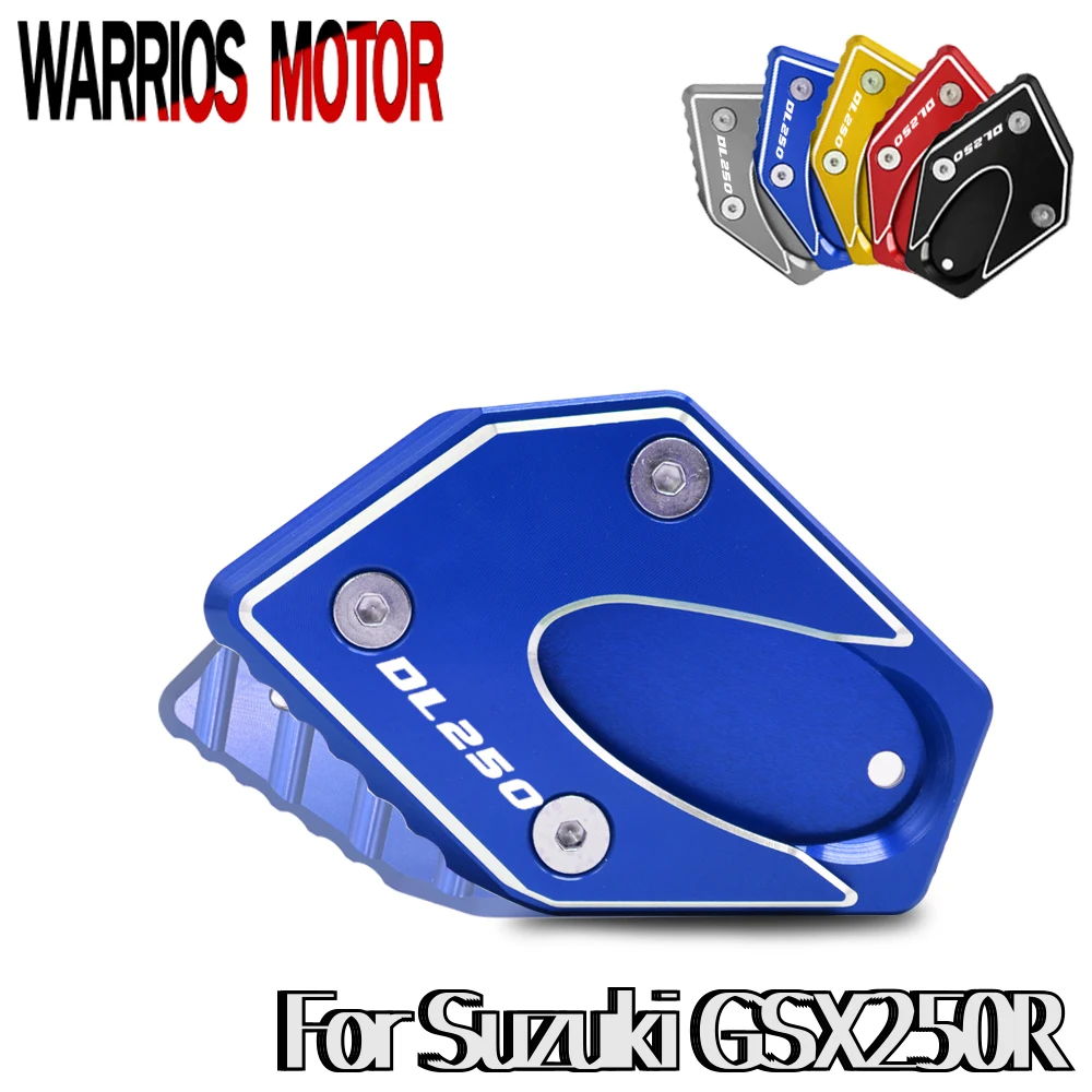 

For Suzuki GSX250R DL250 Increased Foot Support Base Modified Thickened Side Support Foot Pad Non-Slip Accessories