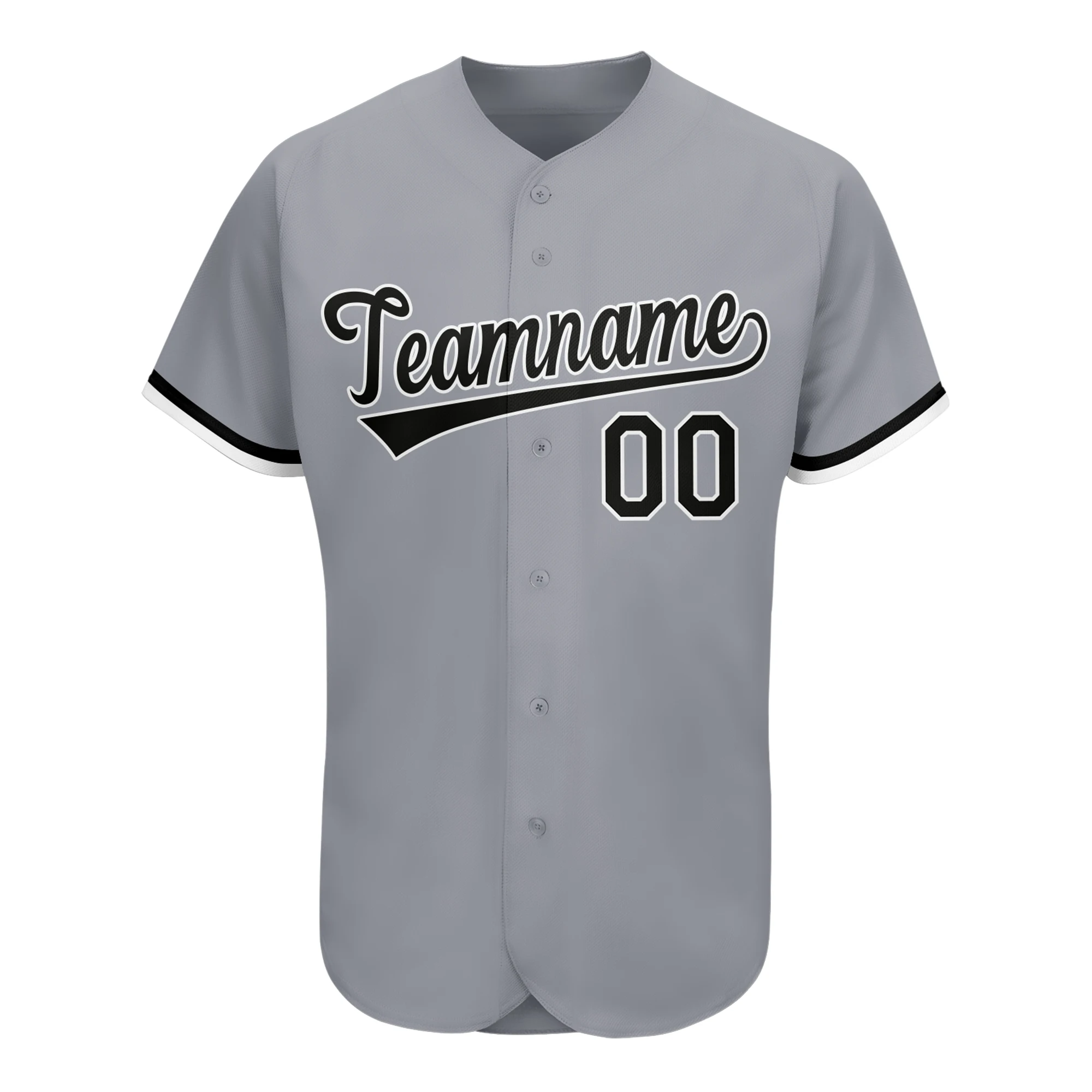 Personalized Customize Baseball Jersey Sewing Button Shirt Design Embroidery Team Name and Number Suitable for Men/Women/Child