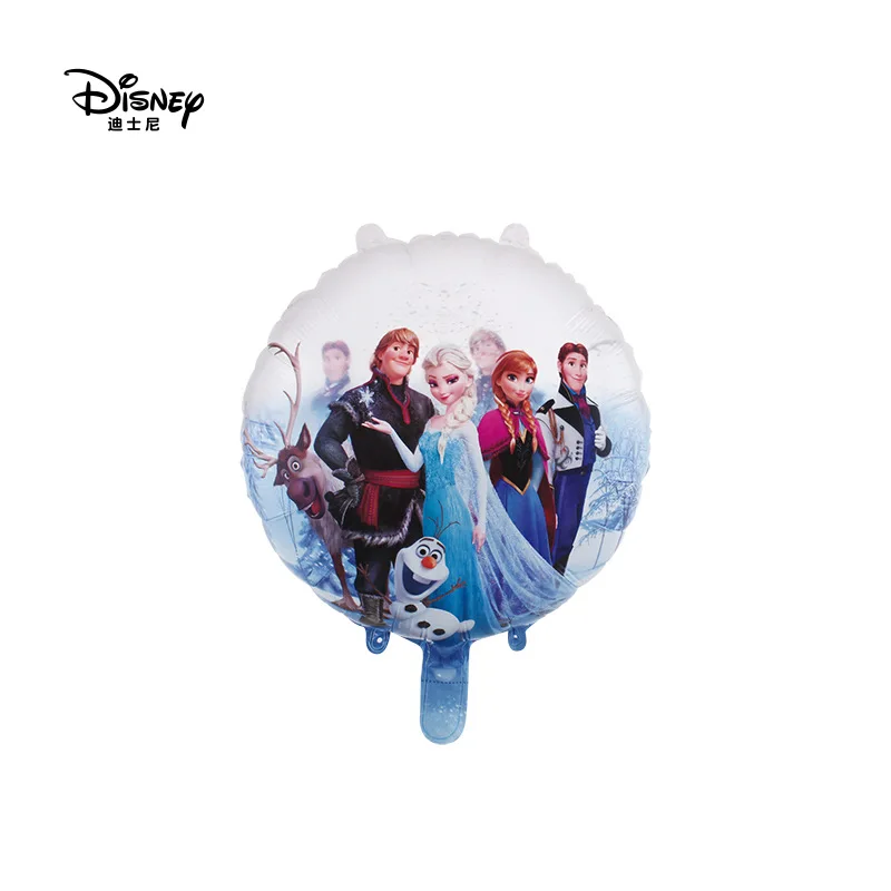 

Disney genuine balloon transparent Snow Princess Snow Park Decoration Party toys flying helium balloon