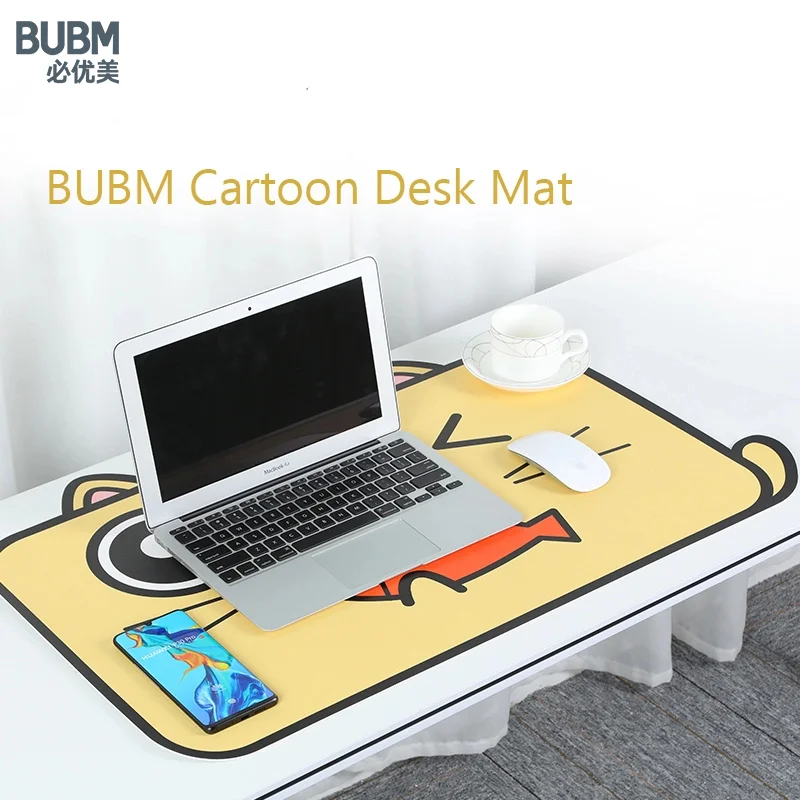 Коврик для мыши BUBM Curtoon водонепроницаемый коврик из искусственной кожи