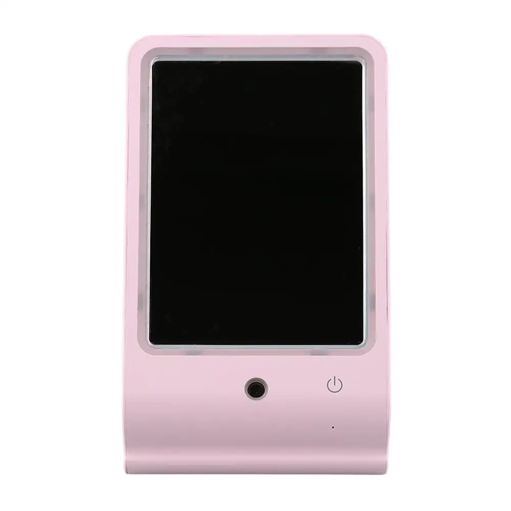 

Portable Compact Fashion Design Makeup Mirror Women Lady Home Use Cosmetic Mirrors With Light 3 Colors Optional