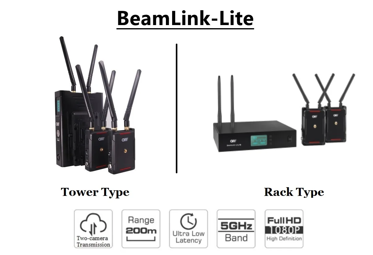 CVW BeamLink-Lite 2-Камера передача видео Фотография 200 m/650ft SDI HDMI 1080P HD видео Беспроводной HDMI передатчик и приемник
