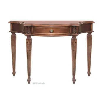 

Console table with drawer carved