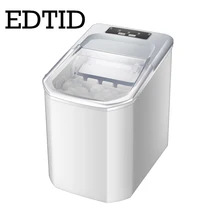 EDTID 110V/220V creatore automatico di cubetti di ghiaccio proiettile elettrico portatile blocco di ghiaccio rotondo che fa macchina 15kg/24H Family Bar caffetteria