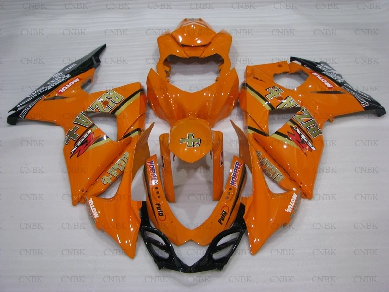 Наборы тела для GSX-R1000 2011 Suzuki GSXR1000 Обтекатели 13 14 Abs обтекатель 2009 - 2016 K9 Orange RIZLA |