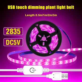 

Led Grow Light Full Spectrum Usb Light Strip 1m 2m 180led Dc5v Led Tape Lower Phyto Lamp For Seed Plants Flowers Greenhouse