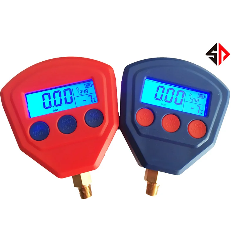 SP R22 R410 R407C R404A R134A кондиционер Холодильный одноколлектор вакуумный манометр