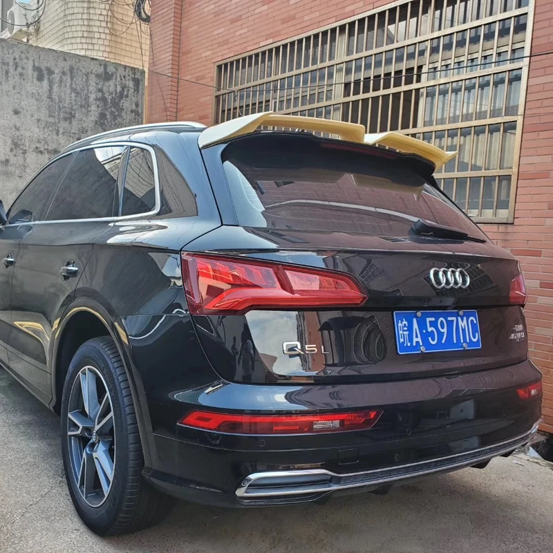 Спойлер для багажника Audi 2018 + Q5L новый стиль высококачественный АБС-материал