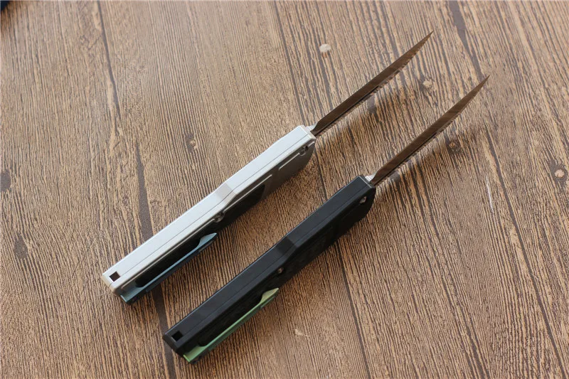 Нож VESPA ripper рыхлитель с двойным краем M390 лезвие из углеродного волокна ручка для охоты на открытом воздухе кемпинга ножи для выживания Тактические карманные EDC нож охотничий