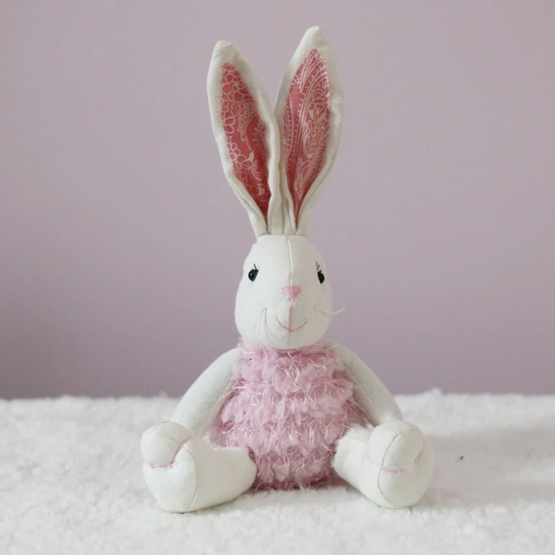 pink rabbit doll