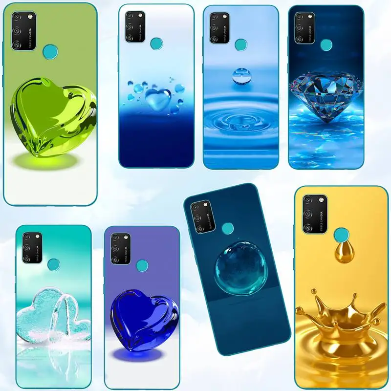 Чехол BaweiTE с прозрачными каплями воды для huawei p20 p30 p40 pro mate 10 20 30 lite p smart y7 2019 plus nova 3I |