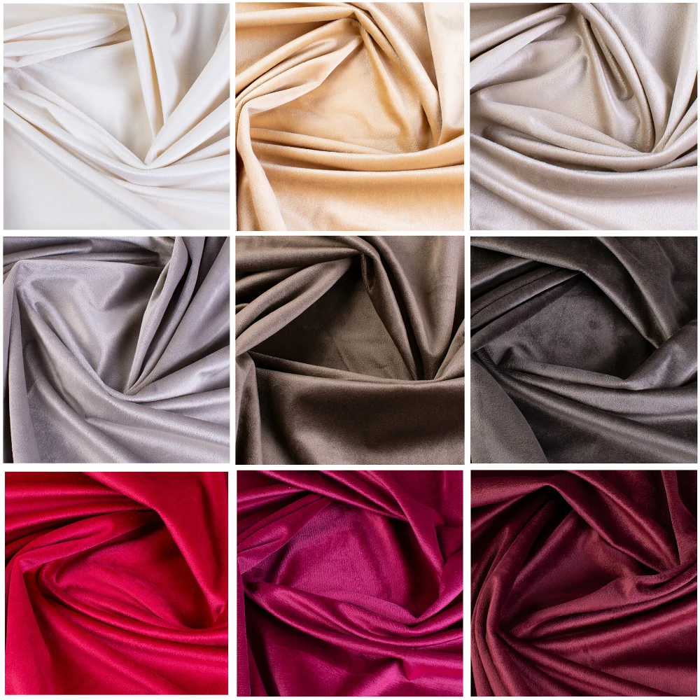 Lychee Life однотонная бархатная ткань 50x145 см, ткань для шитья подушек, материалы для рукоделия