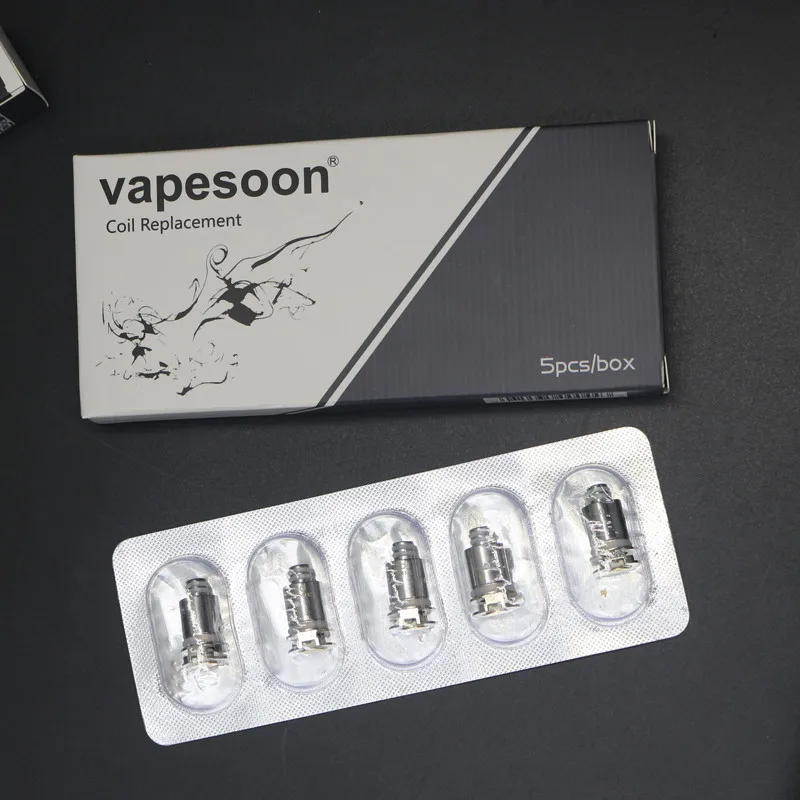 50 шт. сменная катушка vapesoon для Nord Pod 0.8ohm Mesh MTL 1.4ohm Обычная подходит vape Kit|Испарители
