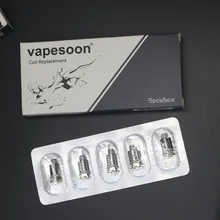 50 шт. сменная катушка vapesoon для Nord Pod 0.8ohm Mesh MTL 1.4ohm Обычная подходит