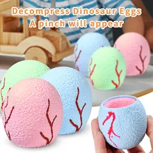 Decompression Dinosaur Eggs Toys Theme Squish Toys Slow Rising Super Soft Squeeze Toy For Children And Adult Funny Vent Toy