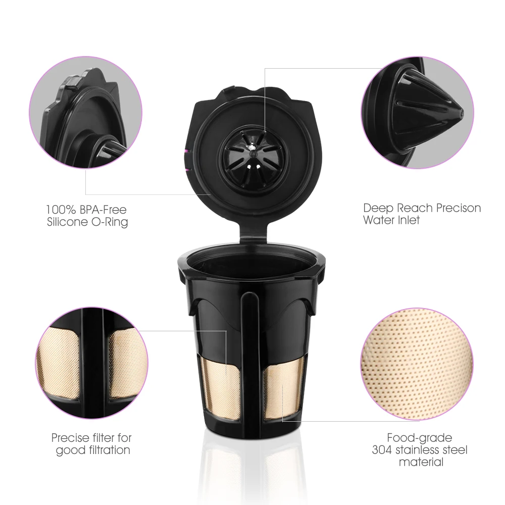 Keurig 2.0 K Cangkir Kopi Kapsul Filter 