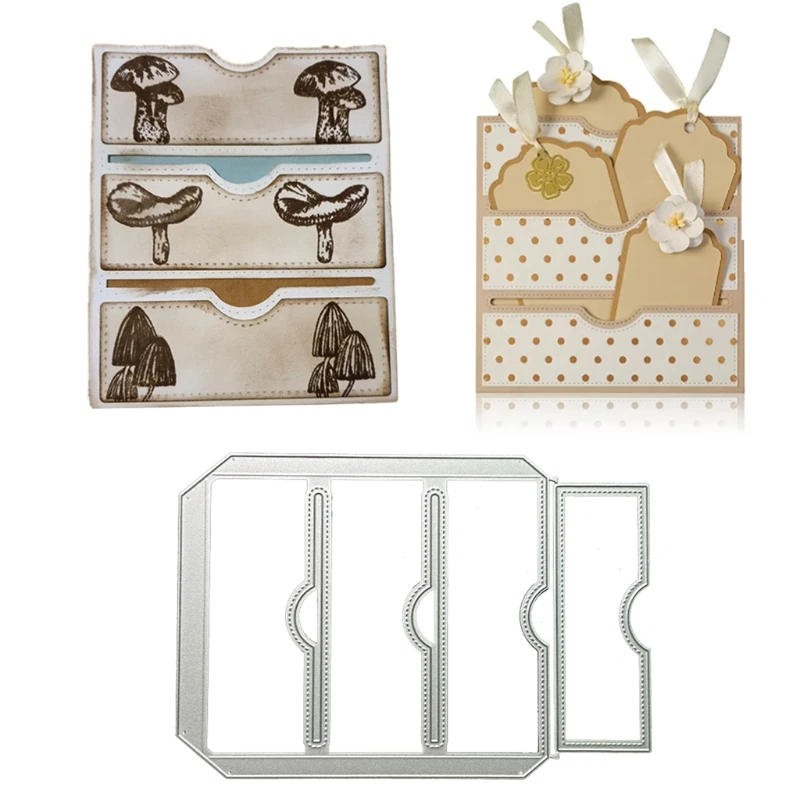 DELORIGIN Matrices De Découpe 4 Saisons En Acier Au Carbone Pour Cartes De Vœux, Scrapbooking, Gaufrage, Album Photo, Décoration De Cartes Cadeaux
