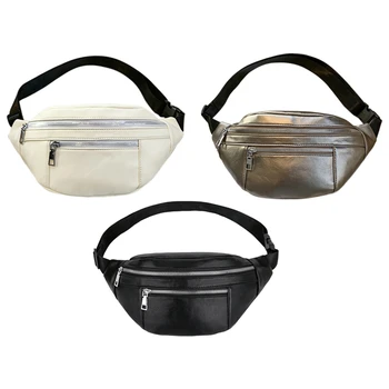 

Ladies Fashion Waterproof Waist Bag Travel Messenger Chest Bag Unisex Hip Bag Sports Running Waist Bag