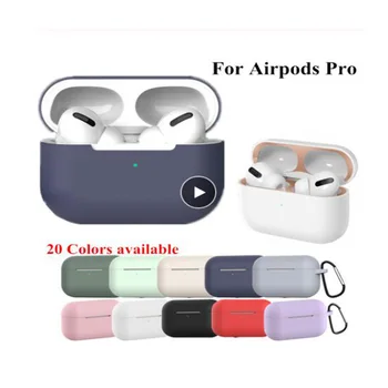 

Silicone Cover Case For apple Airpods Pro Case sticker Bluetooth Case for airpod 3 For Air Pods Pro Earphone Accessories skin