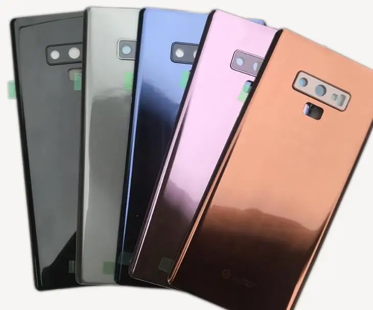 Для SAMSUNG Galaxy Note 9 N9600 сзади батарея стекло Крышка Задняя Дверь Корпус для 8