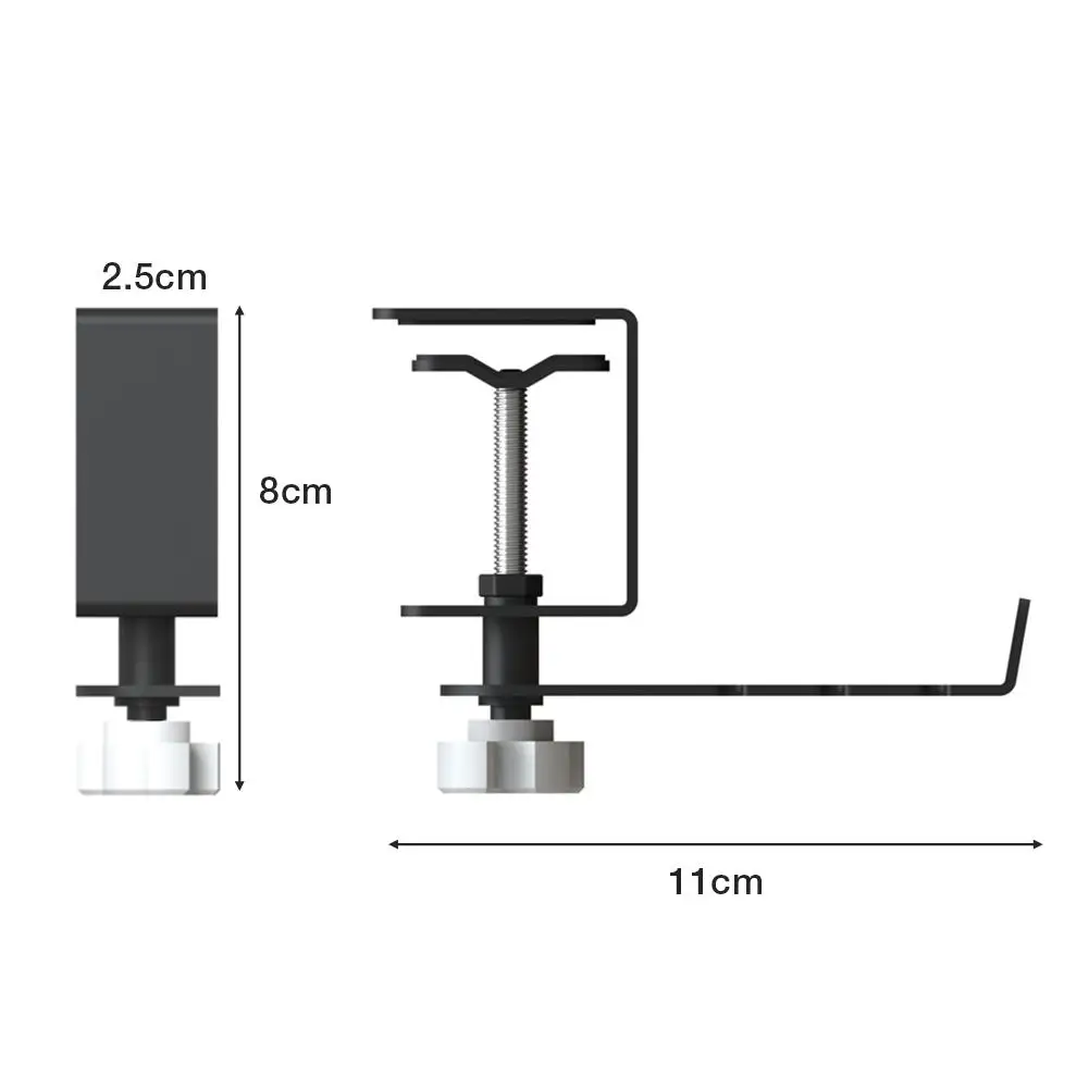 Игровые наушники металлический держатель крючков кронштейн для установки кронштейны наушники с регулируемыми вращающимися зажимами под стол дизайн Univ