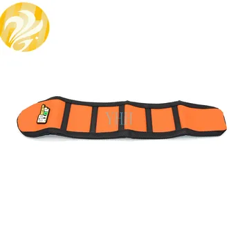 

1 PCS NEW Motor Orange Gripper Rubber Soft Seat Cover Skin For KTM 65 SX 2009 - 2014 Off road 2010 2011 2012 2013 Rubber