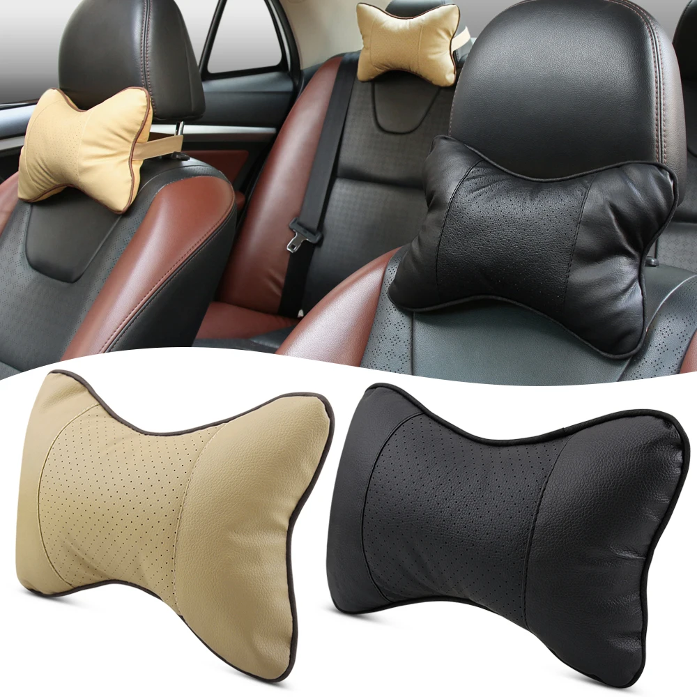 Car Seat Pillows Headrest Neck Rest Cushion Support For Renault Clio Logan Megane Koleos Scenic Dacia Duster kaptur fluence | Автомобили и