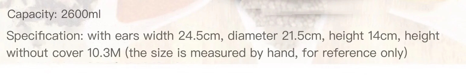 Ceramic Soup Pot White Round Nordic Phnom Penh 2.6L Large Bowl with Lid Cooking Utensils Household Kitchen Supplies Tableware Ceramic Soup Pot White Round Nordic Phnom Penh 2.6L Large Bowl with Lid Cooking Utensils Household Kitchen Supplies Tableware