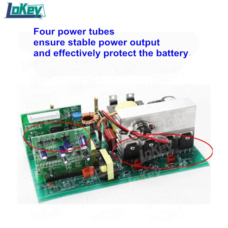 72V 3A to 12A adjustable Smart Charger With LCD