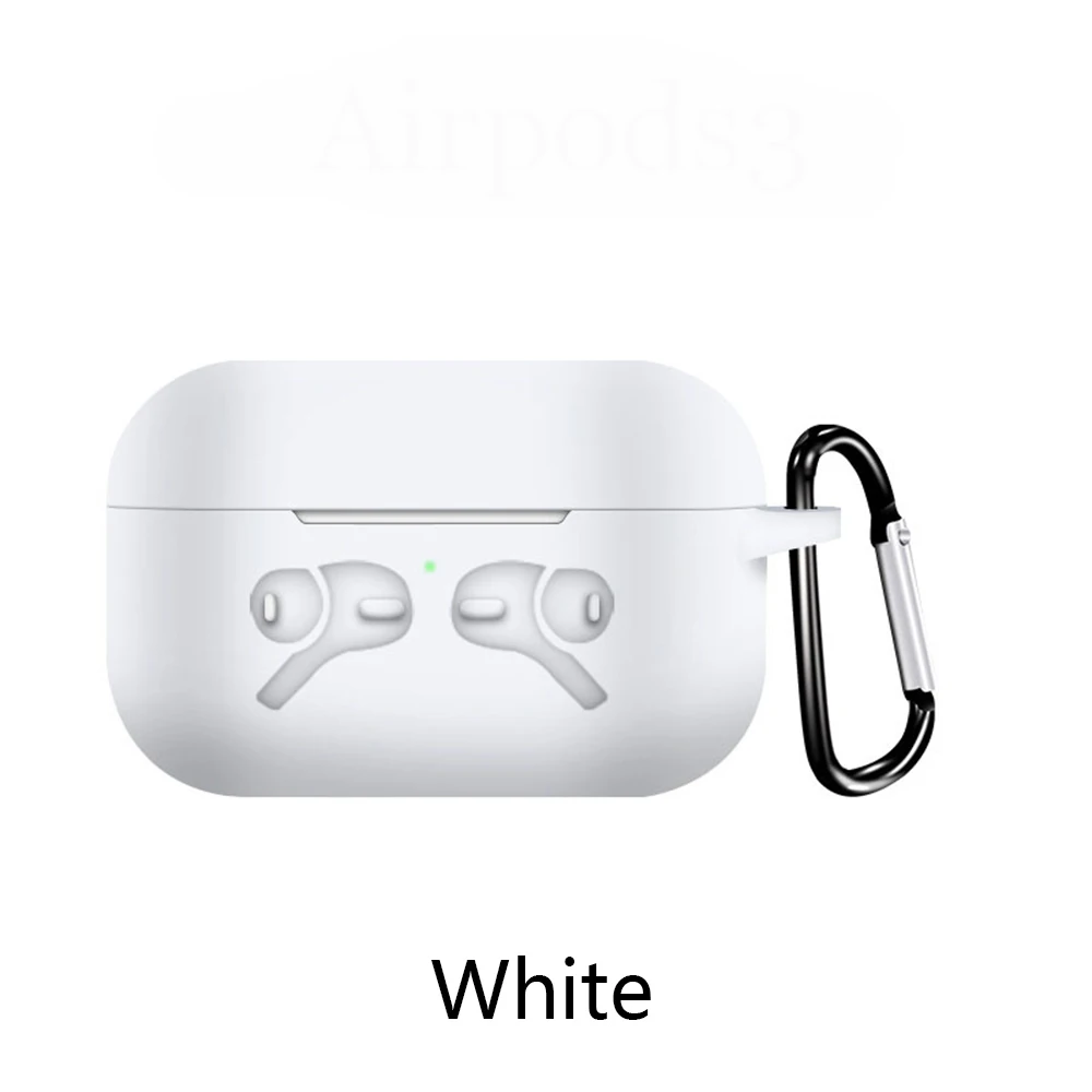 A16 Для AirPods Pro Чехол противоударные устойчивые к царапинам наушники силиконовый защитный чехол для Air Pods Pro чехол s с крючком - Цвет: A16