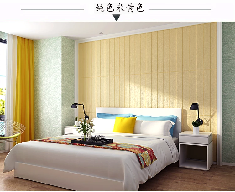 Самоклеющиеся 3D деревянные обои для гостиной ТВ фон настенная юбка пена обои спальня домашний Декор 3D наклейки на стену