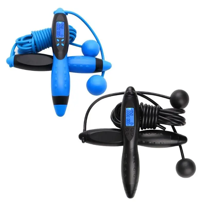 Скакалки деликатный дизайн Smart Digital speed Jumping Rope счетчик калорий Фитнес Спортивная Скакалка уменьшенное Оборудование для жира