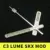 НОВОЕ поступление 62MAS Style Vintage Silver/Gold Watch Hands C3 Lume Set Fashion SKX 4R35 4R36 7S26 NH35 NH36 Mov't Green Luminous