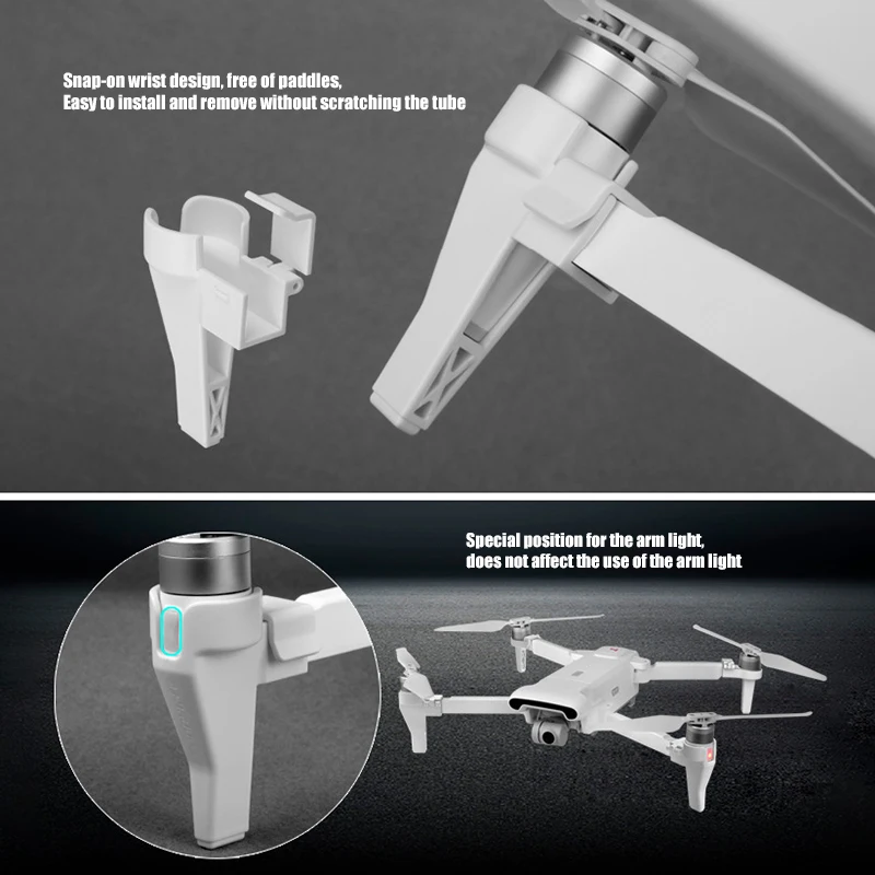 Защитный для FIMI X8 SE Millet Drone увеличенная высота штатив посадочный Кронштейн удлинитель Штатив для Xiaomi полый дизайн