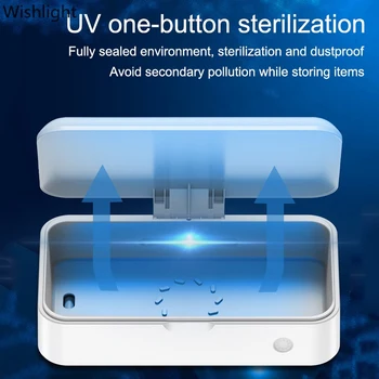 

UV Lamp Sterilizer Box Toothbrush Underwear Phone MP3 Sterilizers Ultraviolet Disinfector USB Disinfection Cosmetic Incense Box