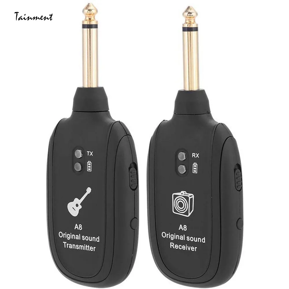 Беспроводная гитарная мини-система с USB 4-канальная аудиопередача набор