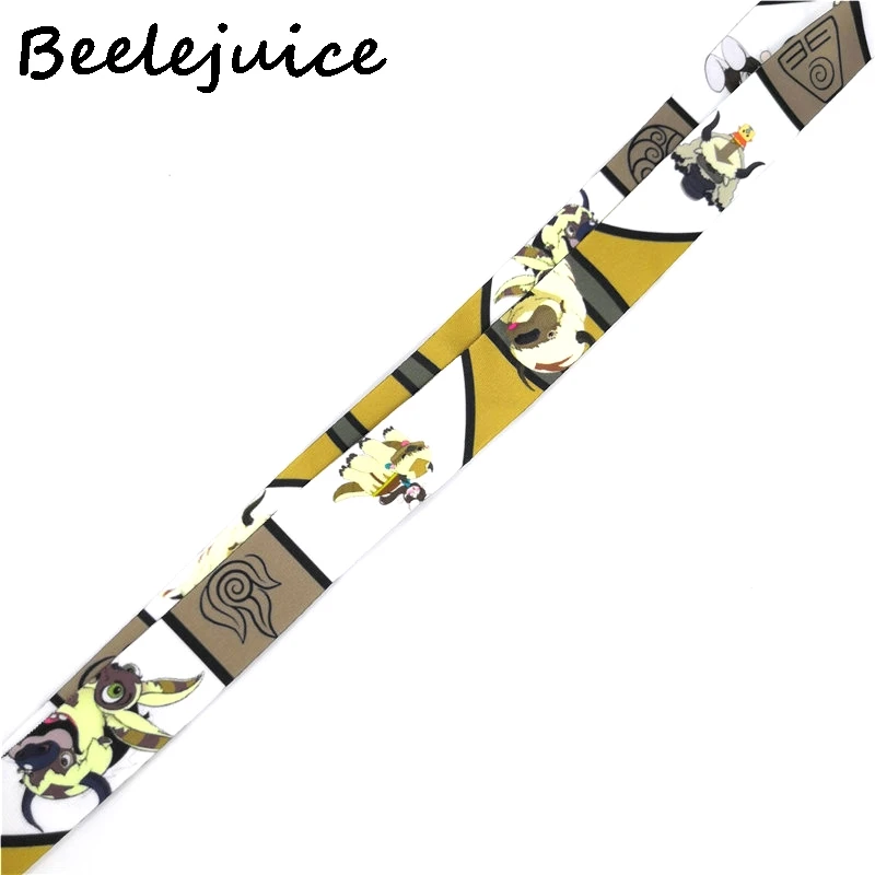 24 шт. Аватар appa собаки мультфильм Аниме Дети шеи ремень Lanyards ID значок брелок для ключей мобильный телефон ремень подарки