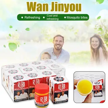 

1pcs Cooling Balm Ointment Anti-itching Cream Headache Muscle Rub Aches Pain Relief Refresh Hot Sale Oil