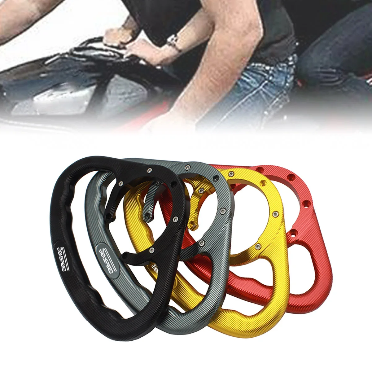 Для Honda FIREBLADE CBR 1000 RR cbr100rr 2004 2006 2007 мотоциклетные пассажирские рукоятки ручной