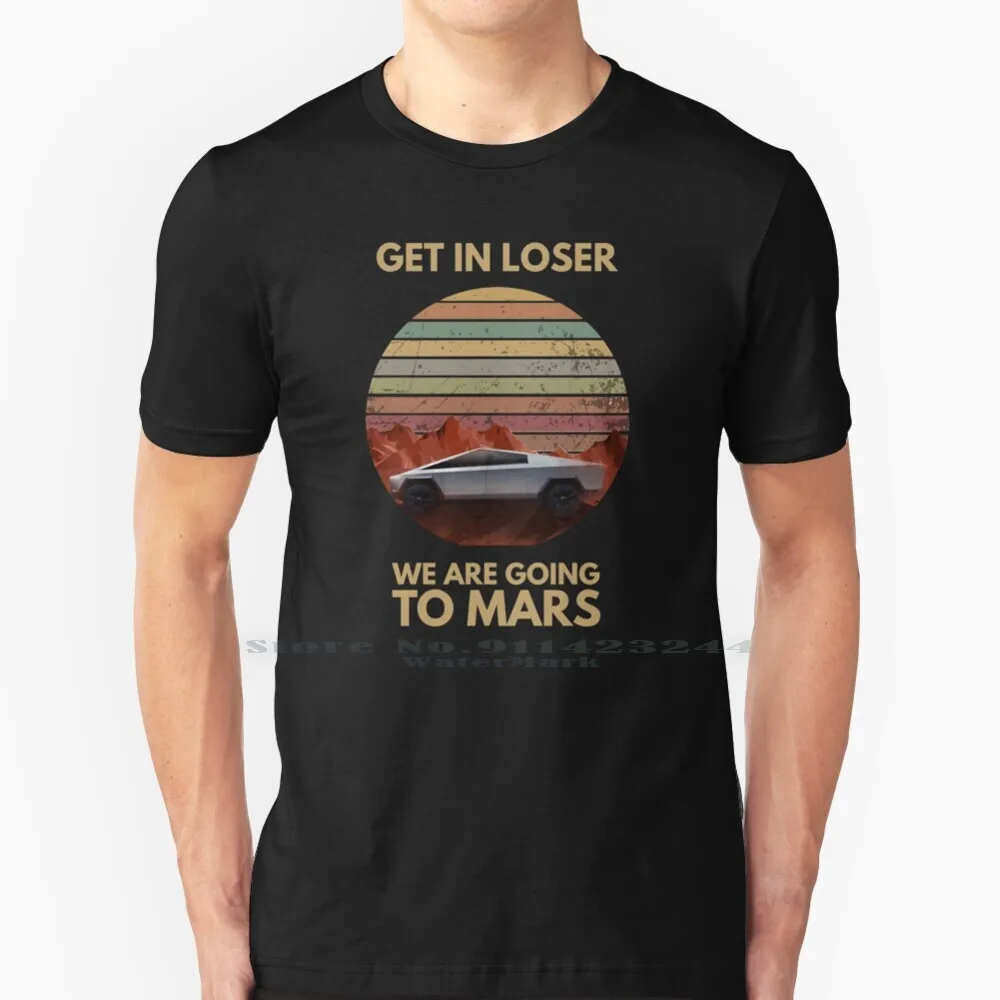 Cybertruck-Going To T Shirt 100% Puro Cotone Cybertruck Meme Divertente Cybertruck Elon Muschio Meme Spacex Meme Tesla Meme Meme
