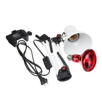 

220V E27 100W Infrared Physiotherapy Explosion-proof Lamp Heater for Muscle Pain Cold Relief Light Therapy Infra Care Massage